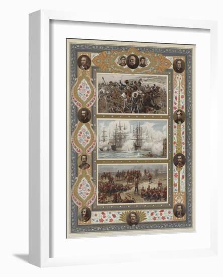 The Queen's Jubilee-null-Framed Giclee Print