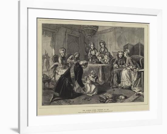 The Queen's Lodge, Windsor, in 1786-Edgar Melville Ward-Framed Giclee Print