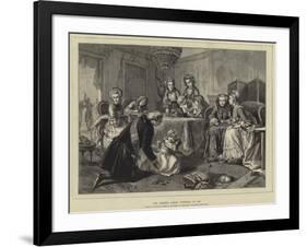 The Queen's Lodge, Windsor, in 1786-Edgar Melville Ward-Framed Giclee Print