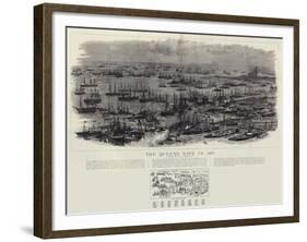 The Queen's Navy in 1887-William Lionel Wyllie-Framed Giclee Print