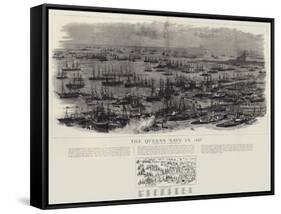 The Queen's Navy in 1887-William Lionel Wyllie-Framed Stretched Canvas