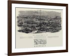 The Queen's Navy in 1887-William Lionel Wyllie-Framed Giclee Print