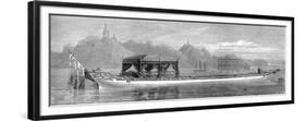 The Queen's New Barge for Virginia Water, June 1877-null-Framed Premium Giclee Print