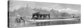 The Queen's New Barge for Virginia Water, June 1877-null-Stretched Canvas