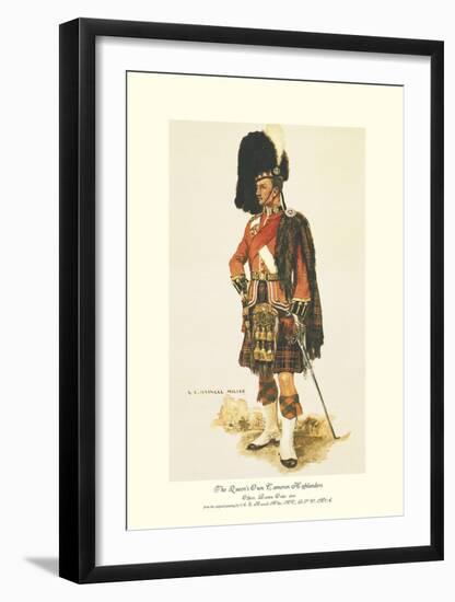 The Queen's Own Cameron Highlanders-A^ E^ Haswell Miller-Framed Premium Giclee Print