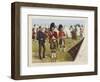 The Queen's Own Cameron Highlanders-Richard Simkin-Framed Giclee Print