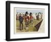 The Queen's Own Cameron Highlanders-Richard Simkin-Framed Giclee Print