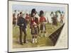 The Queen's Own Cameron Highlanders-Richard Simkin-Mounted Giclee Print