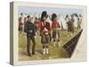 The Queen's Own Cameron Highlanders-Richard Simkin-Stretched Canvas