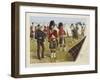 The Queen's Own Cameron Highlanders-Richard Simkin-Framed Giclee Print