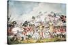 The Queen's Own Royal Dublin Militia Going into Action at the Battle of Vinegar Hill, Wexford, 1798-William II Sadler-Stretched Canvas