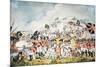 The Queen's Own Royal Dublin Militia Going into Action at the Battle of Vinegar Hill, Wexford, 1798-William II Sadler-Mounted Giclee Print