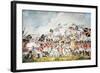 The Queen's Own Royal Dublin Militia Going into Action at the Battle of Vinegar Hill, Wexford, 1798-William II Sadler-Framed Giclee Print