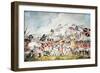 The Queen's Own Royal Dublin Militia Going into Action at the Battle of Vinegar Hill, Wexford, 1798-William II Sadler-Framed Premium Giclee Print