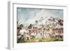The Queen's Own Royal Dublin Militia Going into Action at the Battle of Vinegar Hill, Wexford, 1798-William II Sadler-Framed Premium Giclee Print