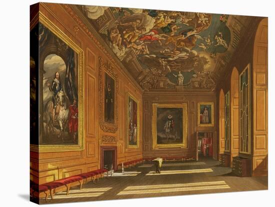 The Queen's Presence Chamber-Charles Wild-Stretched Canvas