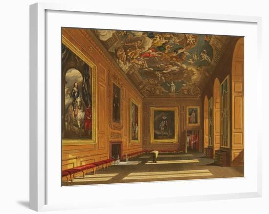 The Queen's Presence Chamber-Charles Wild-Framed Giclee Print