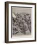 The Queen's Present to Her Soldiers, Arrival of the Chocolate at Modder River Camp-William Small-Framed Giclee Print