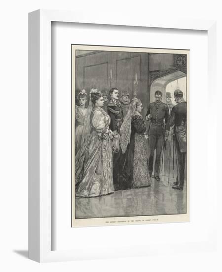 The Queen's Procession to the Chapel, St James's Palace-Richard Caton Woodville II-Framed Giclee Print