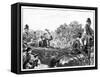 The Queen's Reception in Hyde Park, London, C1840S-null-Framed Stretched Canvas