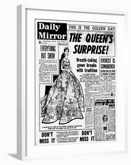 The Queen's Surprise!-null-Framed Photographic Print