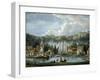 The Queen's Village at the Petit Trianon, Versailles, France-null-Framed Giclee Print