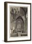 The Queen's Visit to Baden-Baden, the English Church-null-Framed Giclee Print