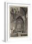 The Queen's Visit to Baden-Baden, the English Church-null-Framed Giclee Print