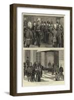 The Queen's Visit to Berlin-null-Framed Giclee Print