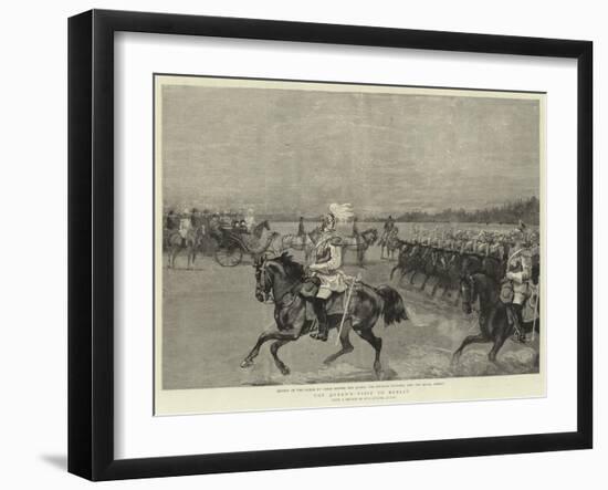 The Queen's Visit to Berlin-null-Framed Giclee Print