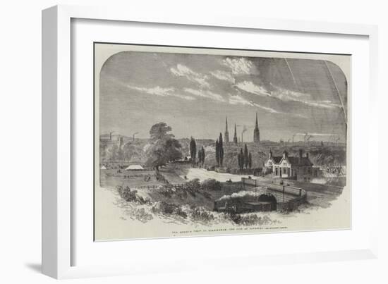 The Queen's Visit to Birmingham, the City of Coventry-Samuel Read-Framed Giclee Print