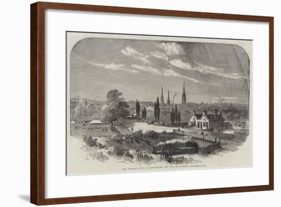 The Queen's Visit to Birmingham, the City of Coventry-Samuel Read-Framed Giclee Print