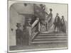 The Queen's Visit to Birmingham, the Great Staircase, Aston Hall-null-Mounted Giclee Print