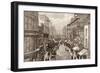 The Queen's Visit to Birmingham: the High Street, from 'The Illustrated London News' 2nd April 1887-English-Framed Giclee Print