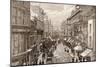 The Queen's Visit to Birmingham: the High Street, from 'The Illustrated London News' 2nd April 1887-English-Mounted Giclee Print