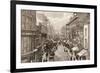 The Queen's Visit to Birmingham: the High Street, from 'The Illustrated London News' 2nd April 1887-English-Framed Giclee Print