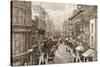 The Queen's Visit to Birmingham: the High Street, from 'The Illustrated London News' 2nd April 1887-English-Stretched Canvas