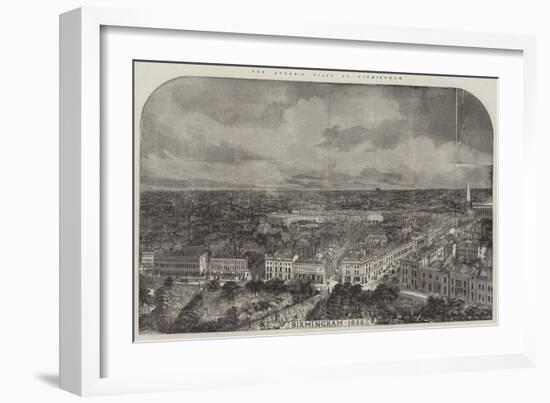 The Queen's Visit to Birmingham-R. Dudley-Framed Giclee Print