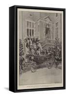 The Queen's Visit to Bristol-Frederic De Haenen-Framed Stretched Canvas