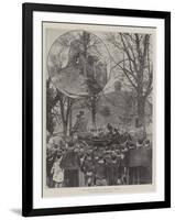 The Queen's Visit to Castleknock College-Joseph Holland Tringham-Framed Giclee Print