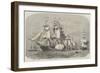 The Queen's Visit to Cherbourg-Edwin Weedon-Framed Giclee Print