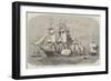 The Queen's Visit to Cherbourg-Edwin Weedon-Framed Giclee Print