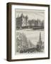 The Queen's Visit to Edinburgh-null-Framed Giclee Print