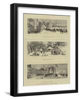 The Queen's Visit to Epping Forest-null-Framed Giclee Print