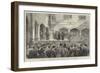 The Queen's Visit to Eton College, the Provost Reading Prayers in the New Building-null-Framed Giclee Print