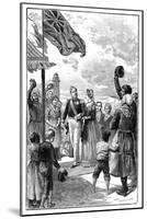 The Queen's Visit to France, 19th Century-null-Mounted Giclee Print