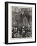 The Queen's Visit to Glasgow-null-Framed Giclee Print