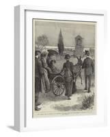 The Queen's Visit to Hyeres-Godefroy Durand-Framed Giclee Print