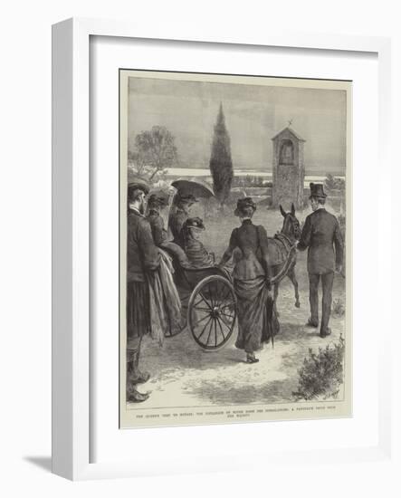 The Queen's Visit to Hyeres-Godefroy Durand-Framed Giclee Print