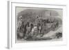 The Queen's Visit to Ireland, Her Majesty Reviewing the Troops on the Curragh of Kildare-Frederick John Skill-Framed Giclee Print